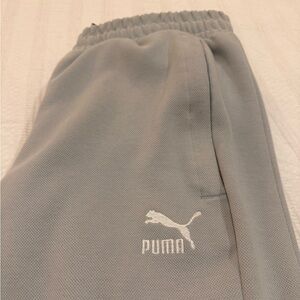 Puma Light Gray Sweatpants